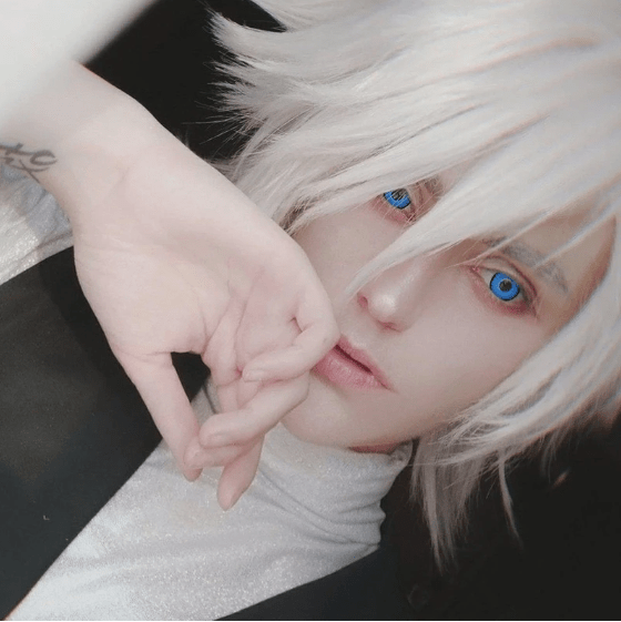 Cosplay Pixie Blue  Coloured Contact Lenses Secondary image