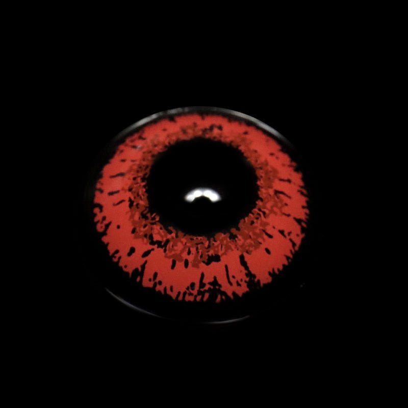 Cosplay Queen Red Coloured Contact Lenses Secondary image