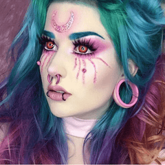 Cosplay RED WIZARDS Coloured Contact Lenses - BEAUEYE (UK)