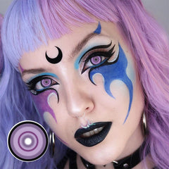Cosplay Sakuya Violet Coloured Contact Lenses - BEAUEYE (UK)