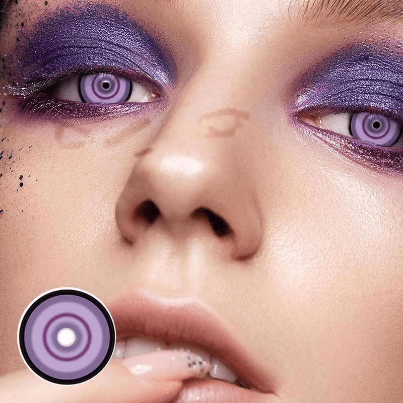Cosplay Sakuya Violet Coloured Contact Lenses - BEAUEYE (UK) Main image