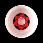 Cosplay Sharingan Red Coloured Contact Lenses - BEAUEYE (UK)