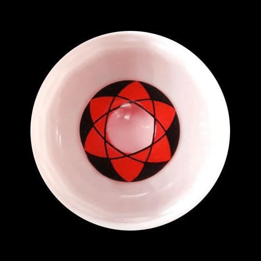 Cosplay Sharingan Red Coloured Contact Lenses - BEAUEYE (UK)