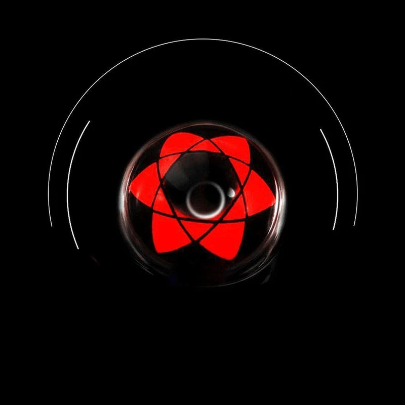 Cosplay Sharingan Red Coloured Contact Lenses - BEAUEYE (UK)