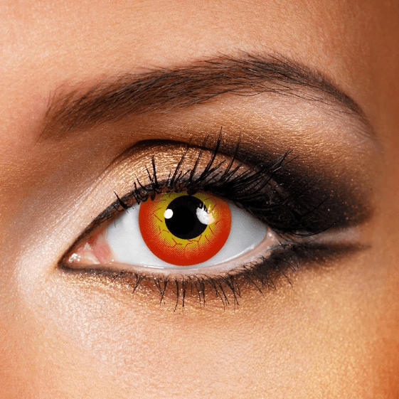 Cosplay Sith Eye red Coloured Contact Lenses - BEAUEYE (UK) Main image