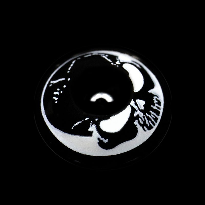 Cosplay Spider Animal Black Coloured Contact Lenses Secondary image