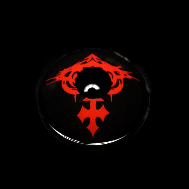 Cosplay Totem Red Coloured Contact Lenses Secondary image