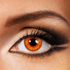 Cosplay WOLF EYES Red Coloured Contact Lenses - BEAUEYE (UK)