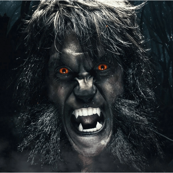 Cosplay WOLF EYES Red Coloured Contact Lenses - BEAUEYE (UK)