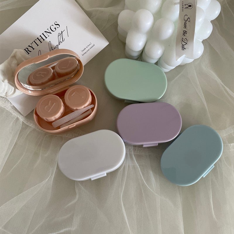 Cream Color Series with Mirror Colored Contact Lens Case - BEAUEYE (UK) Main image
