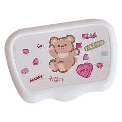 Cute Bear Colored Contact Lens Case - BEAUEYE (UK)