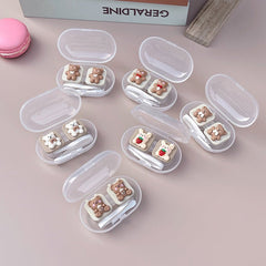 Cute Bear Colored Contact Lens Case - BEAUEYE (UK)