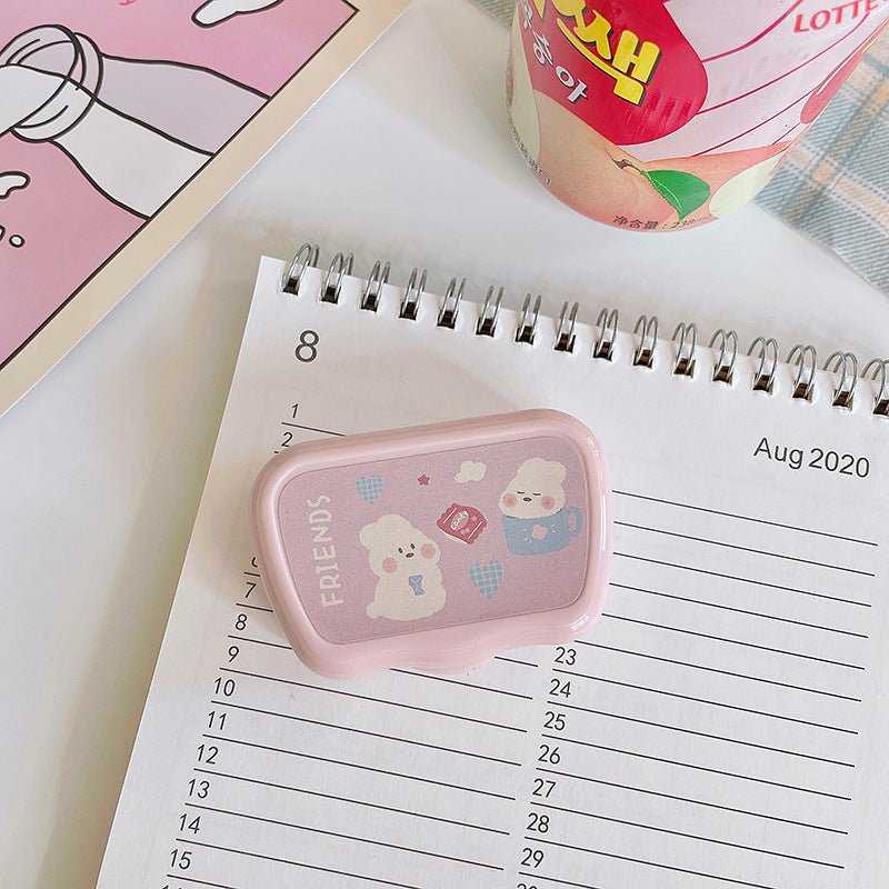 Cute Bear Colored Contact Lens Case - BEAUEYE (UK)