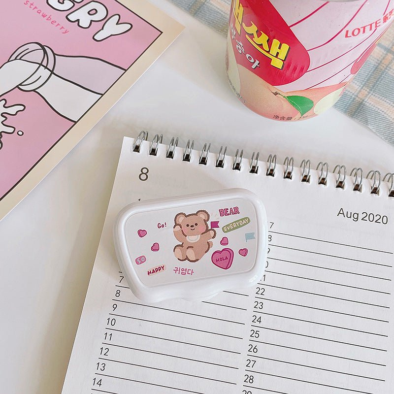 Cute Bear Colored Contact Lens Case - BEAUEYE (UK)