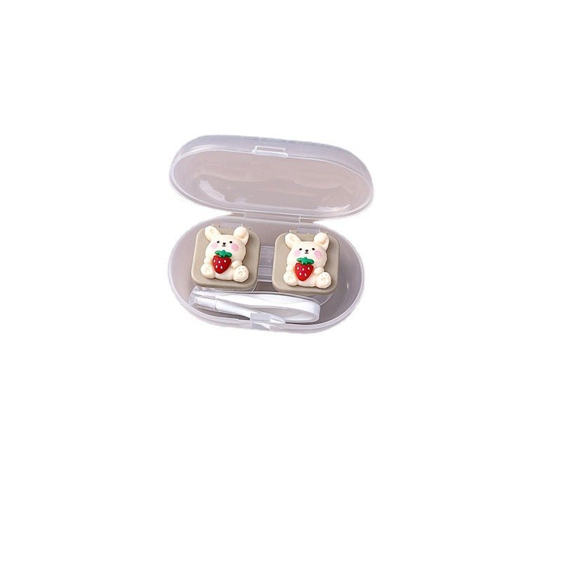 Cute Bear Colored Contact Lens Case - BEAUEYE (UK)