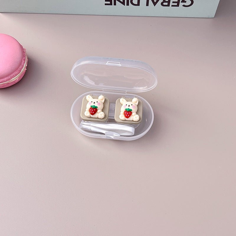 Cute Bear Colored Contact Lens Case - BEAUEYE (UK)