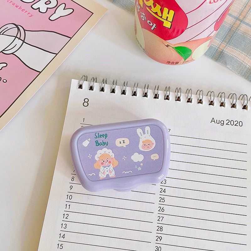 Cute Bear Colored Contact Lens Case - BEAUEYE (UK)