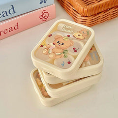 Cute Butter Bear Colored Contact Lens Case - BEAUEYE (UK)