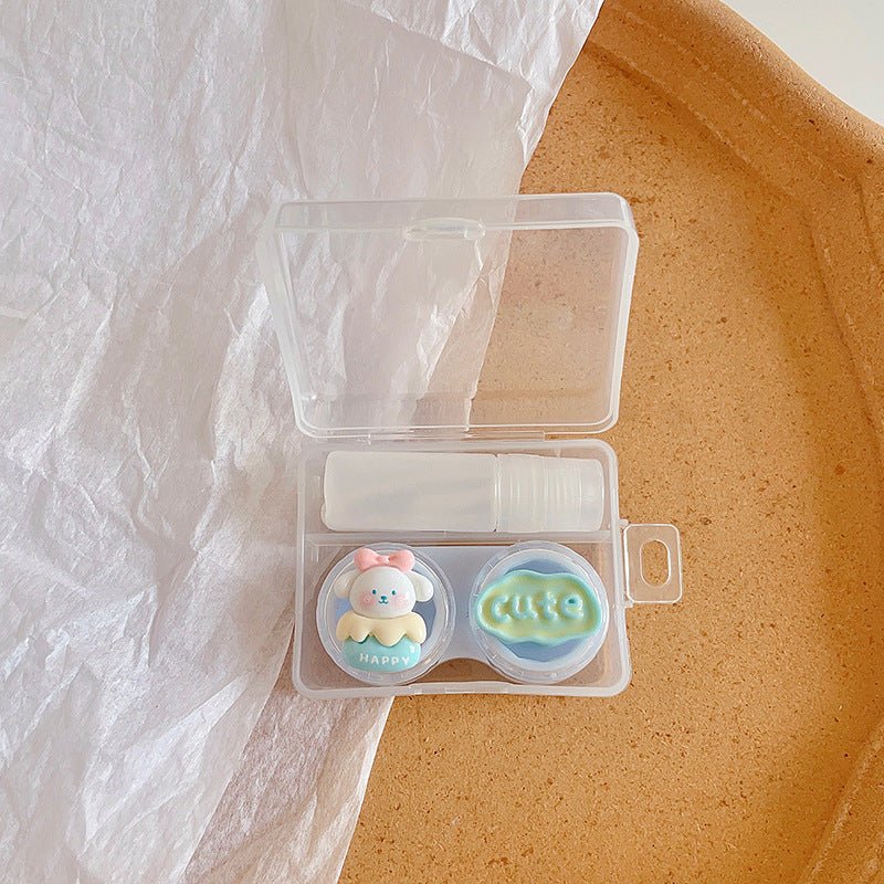 Cute Cartoon Animal Colored Contact Lens Case - BEAUEYE (UK)