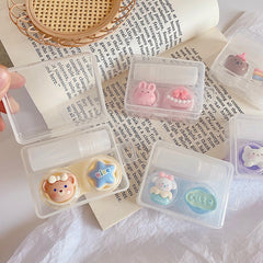 Cute Cartoon Animal Colored Contact Lens Case - BEAUEYE (UK)