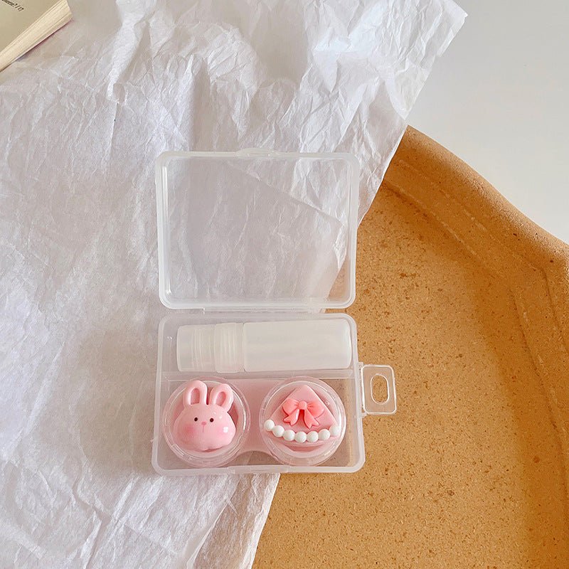 Cute Cartoon Animal Colored Contact Lens Case - BEAUEYE (UK)