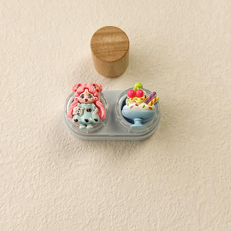 Cute Cartoon Colored Contact Lens Case - BEAUEYE (UK)