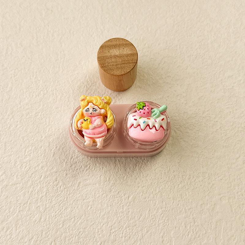Cute Cartoon Colored Contact Lens Case - BEAUEYE (UK)