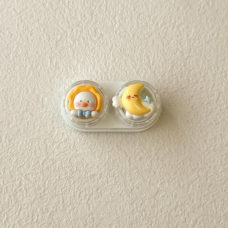 Cute Cartoon Colored Contact Lens Case - BEAUEYE (UK)