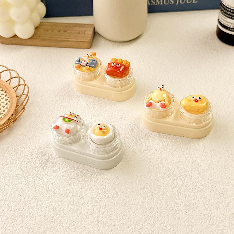 Cute Cartoon Colored Contact Lens Case - BEAUEYE (UK)