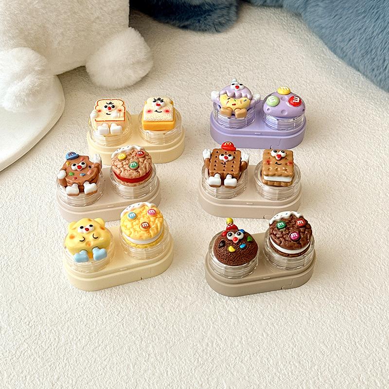 Cute Cartoon Colored Contact Lens Case - BEAUEYE (UK) Main image