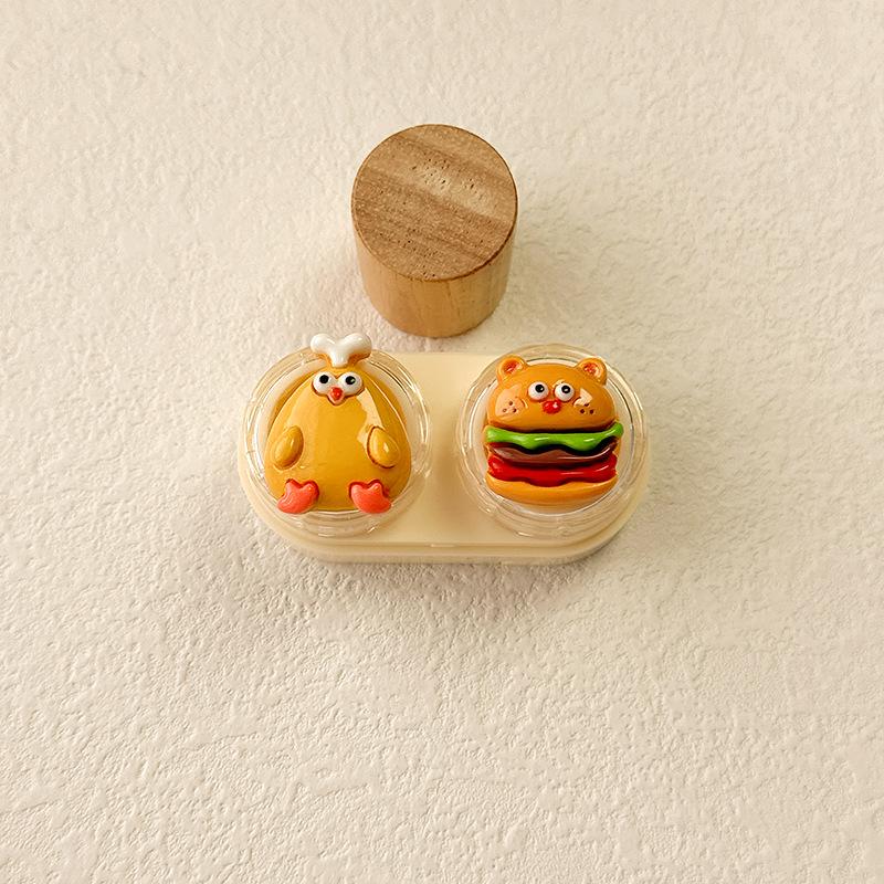 Cute Cartoon Colored Contact Lens Case - BEAUEYE (UK)