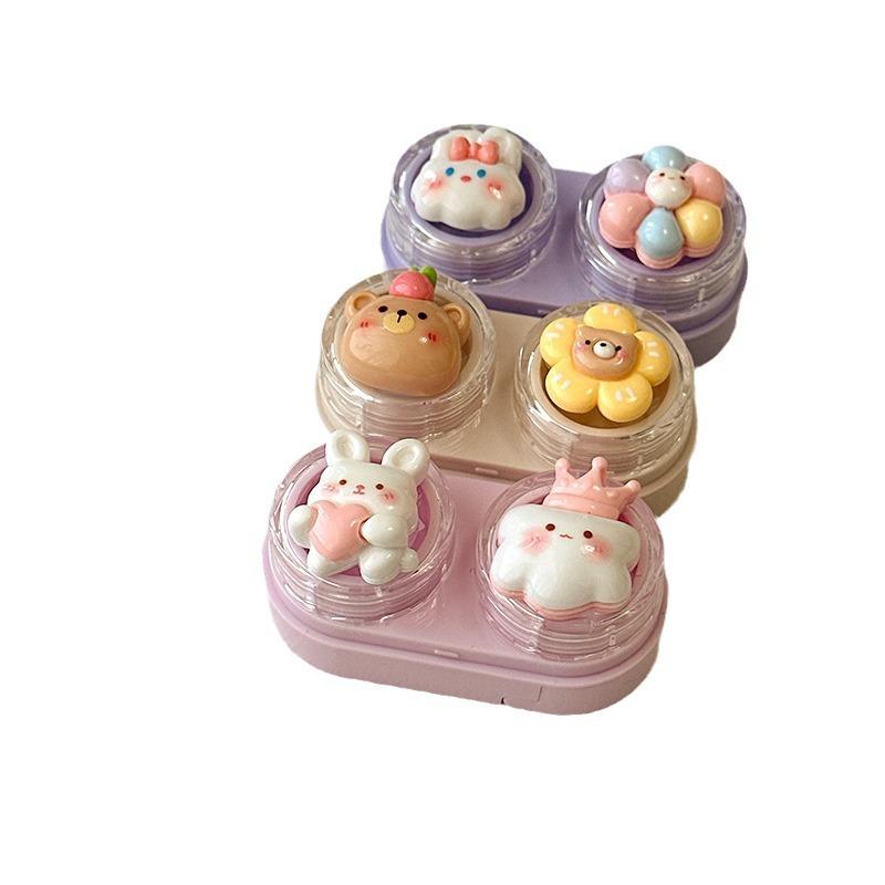 Cute Cartoon Colored Contact Lens Case - BEAUEYE (UK)
