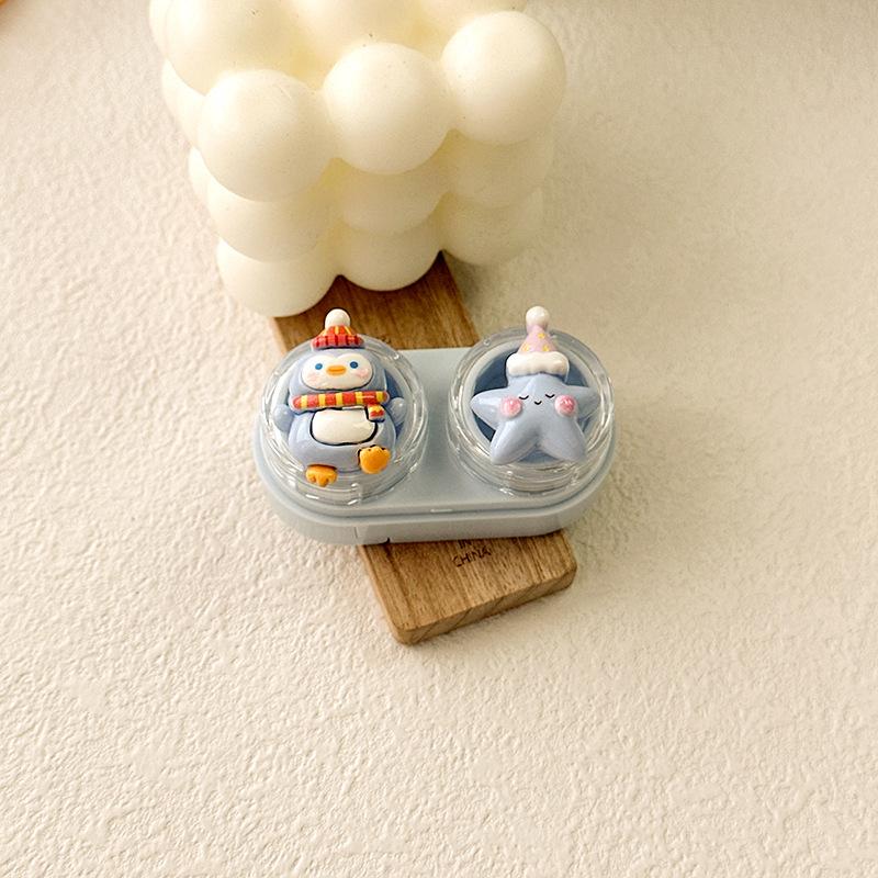 Cute Cartoon Colored Contact Lens Case - BEAUEYE (UK)