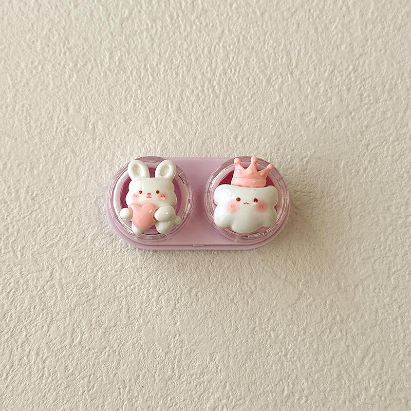 Cute Cartoon Colored Contact Lens Case - BEAUEYE (UK)