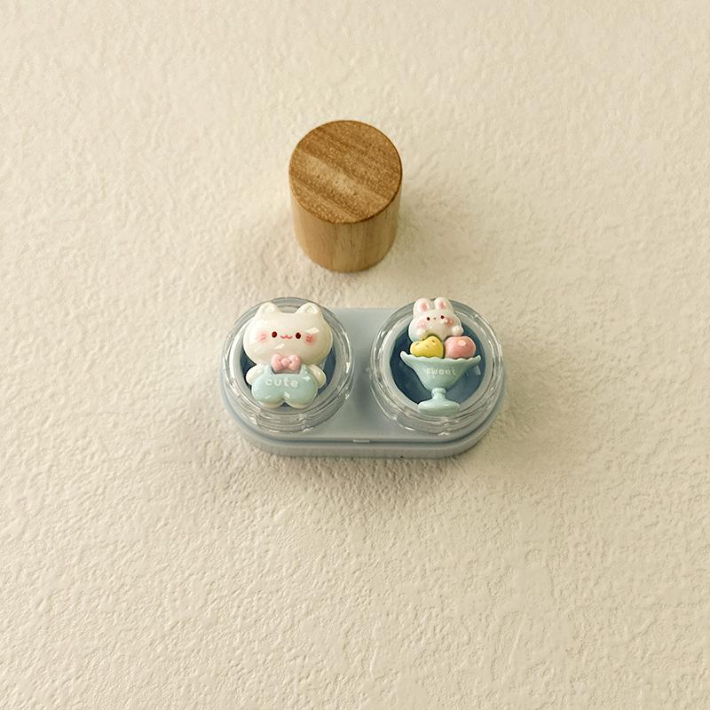 Cute Cartoon Colored Contact Lens Case - BEAUEYE (UK)