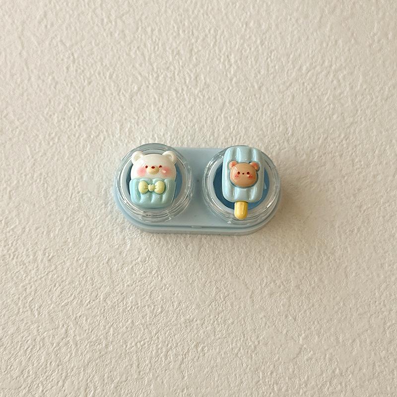 Cute Cartoon Colored Contact Lens Case - BEAUEYE (UK)