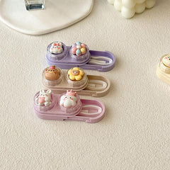 Cute Cartoon Colored Contact Lens Case - BEAUEYE (UK)