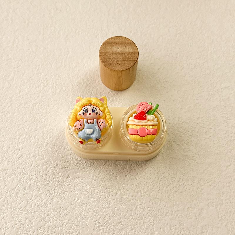 Cute Cartoon Colored Contact Lens Case - BEAUEYE (UK)
