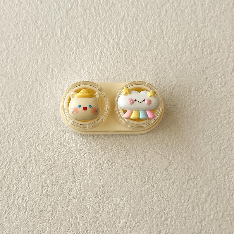 Cute Cartoon Colored Contact Lens Case - BEAUEYE (UK)