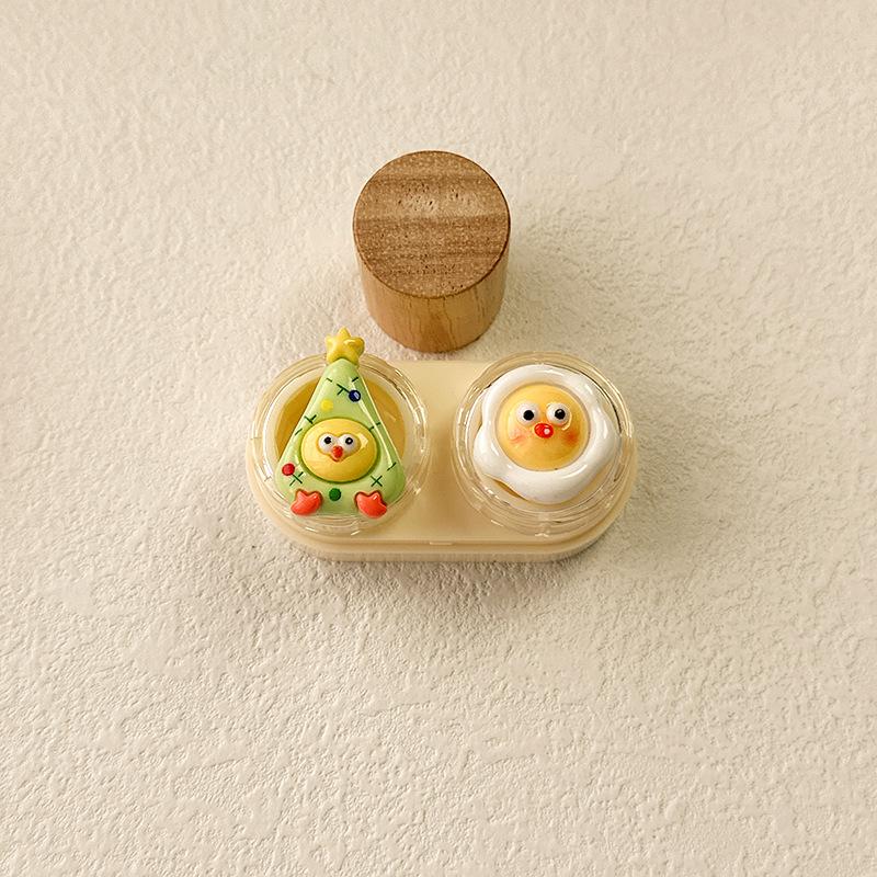 Cute Cartoon Colored Contact Lens Case - BEAUEYE (UK)