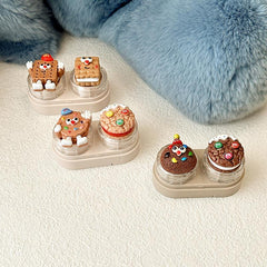 Cute Cartoon Colored Contact Lens Case - BEAUEYE (UK)