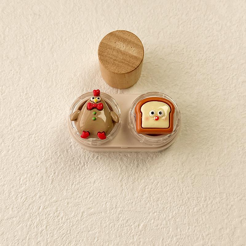 Cute Cartoon Colored Contact Lens Case - BEAUEYE (UK)