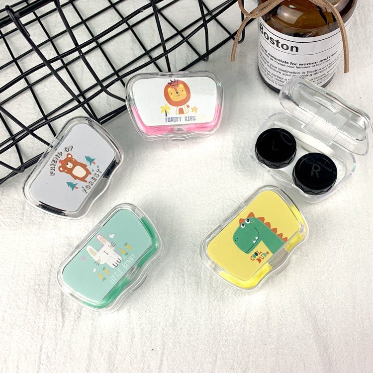 Cute Cartoon Colored Contact Lens Case - BEAUEYE (UK)