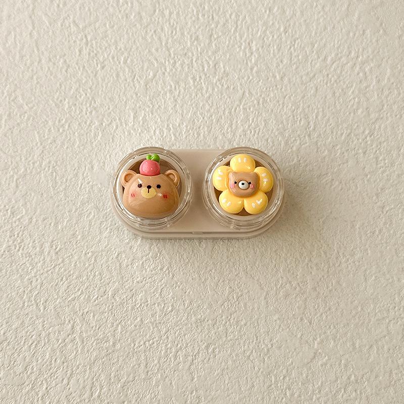 Cute Cartoon Colored Contact Lens Case - BEAUEYE (UK)