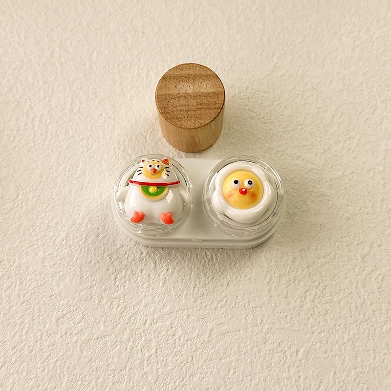 Cute Cartoon Colored Contact Lens Case - BEAUEYE (UK)