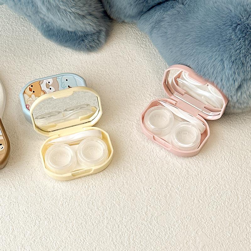 Cute Cartoon Colored Contact Lens Case Secondary image