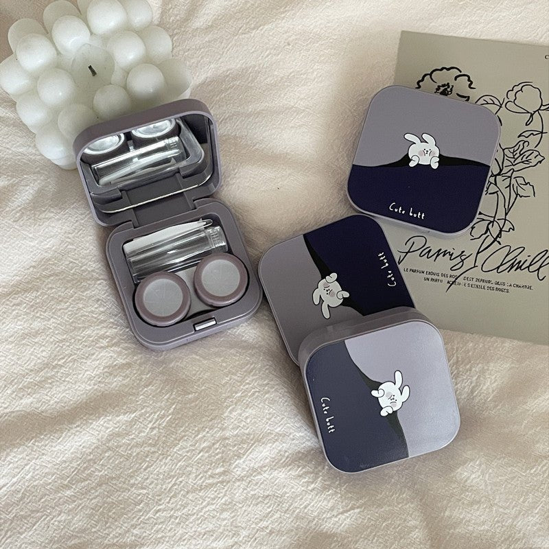 Cute Cartoon Design Colored Contact Lens Case - BEAUEYE (UK)