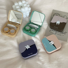 Cute Cartoon Design Colored Contact Lens Case - BEAUEYE (UK)