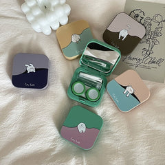 Cute Cartoon Design Colored Contact Lens Case - BEAUEYE (UK)
