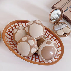 Cute Cat's Paw Colored Contact Lens Case - BEAUEYE (UK)